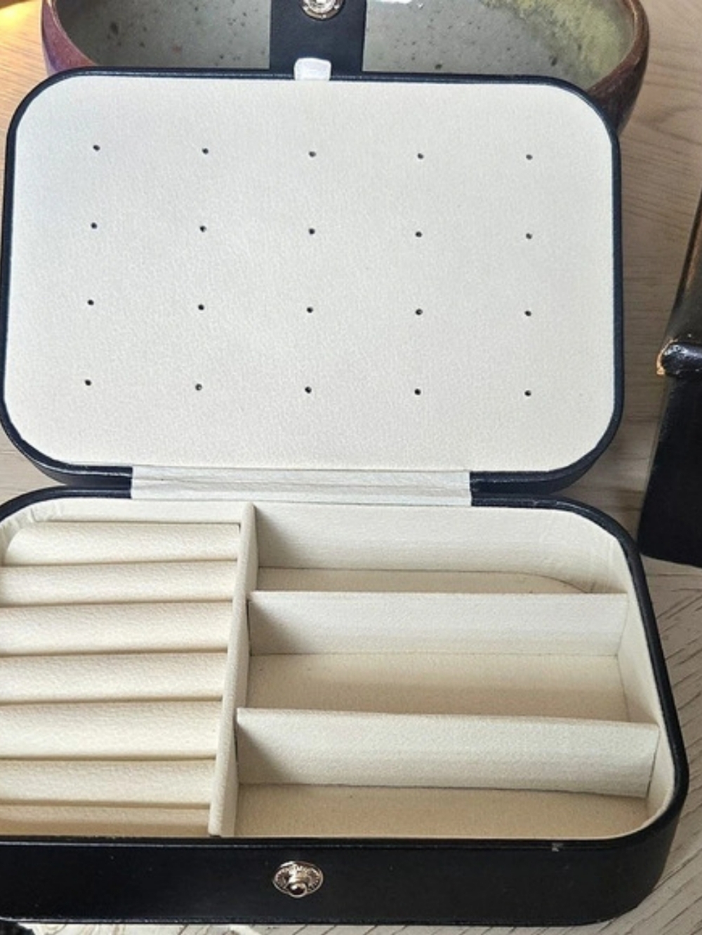 Black Jewelry Storage Case